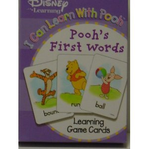 Preisvergleich Produktbild Pooh's Learning Game Cards First Words