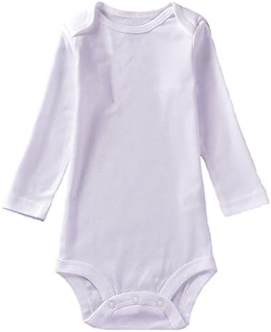 MissChild Baby Boy Girl Bodysuit One Piece Comfortable Toddler Babygrow Long sleeve 3-6 months