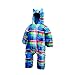 Dare2b Kids / Babies Bugaloo All In One Water Repellent Snowsuit (White Bridgewater Check, 3-4 years)