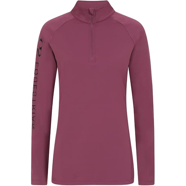 Sous-couche Manches Longues Femme Shires Aubrion Team – Couleur Rouille (orange), Neuve