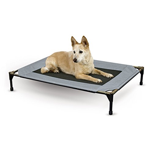 K&H Pet | Originale Lettino sollevato per Cani e Gatti Original Pet COT Elevated Pet Bed | Large