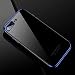 Produktbild Oplon Transparent Soft Elektroplattiert Handyhülle Silikon Dünn Schutzhülle TPU Crystal Matt Rückschale Durchsichtig Back Case Cover für iPhone 6/6P/7/7P/X Hülle HandycoverDE Stock