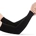 Produktbild Arm-Sleeve, Ice Silk-Schutzfolie für Damen und Herren-Fahrrad-Außen-ohne Löcher-Stil, Schwarz