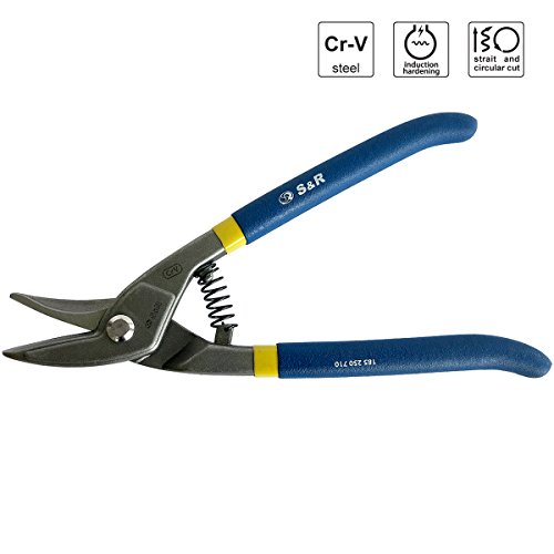 S&R Blechschere Circular-Serie 250mm, gebogen/gerade