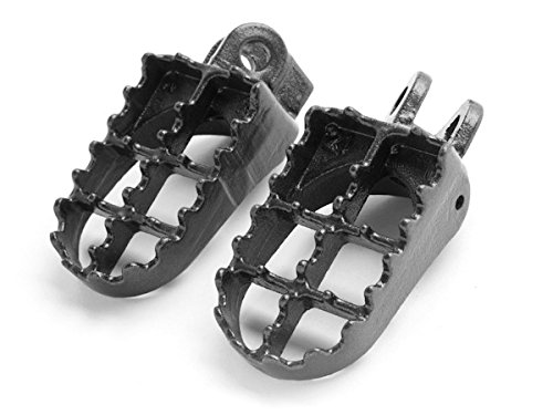Motocross Dirt Bike Rider MX Racing Passenger Footrests Foot Pegs Motor Foot Rests 2PCS Fit For 1991 1992 1993 1994 1995 1996 1997 1998 1999 2000 2001 2002 Suzuki RM125