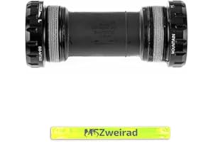 MSZweirad Shimano BB-MT800 Hollowtech II MTB City 68/73 mm, incluye cinta reflectante