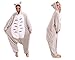 Produktbild Damen Herren Erwachsene Korallen Fleece Tier Body Kostüm Pullover Pyjamas Schlaf Verschleiß kitty cat / Pikachu / Dinosaurier / Chinchillas / Stich / Giraffen / Kühe / Tigger (S(150-155cm), 8.Totoro)
