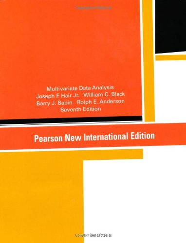Multivariate Data Analysis: Pearson New International Edition