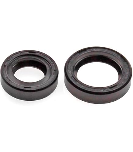 Produktbild von NJK Wellendichtring 17x40x10 – FPM (Viton) Braun, Mit Staublippe – Hochwertige Abdichtung
