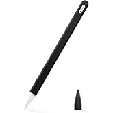 Microsonic Apple Pencil (2. nesil) Kılıf Mat Silikon V2 Siyah