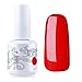 Vishine Gelpolish Lacquer Shiny Color Soak Off UV LED Gel Nail Polish Manicure Bright Red(1535)