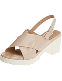 Mtng Plexy, Sandalias con Punta Abierta para Mujer