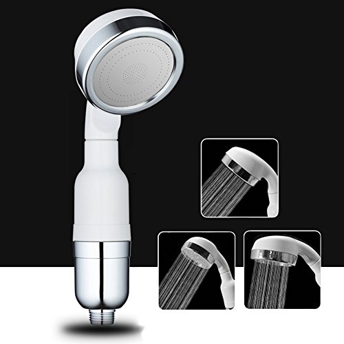 LEF hohen Druck Ionic Handheld Duschkopf Filter mit 3 Schicht Wasser Filtrationssystem - Reinigen, weich und sparen Wasser, perfekt für Baby und schwangere Frauen
