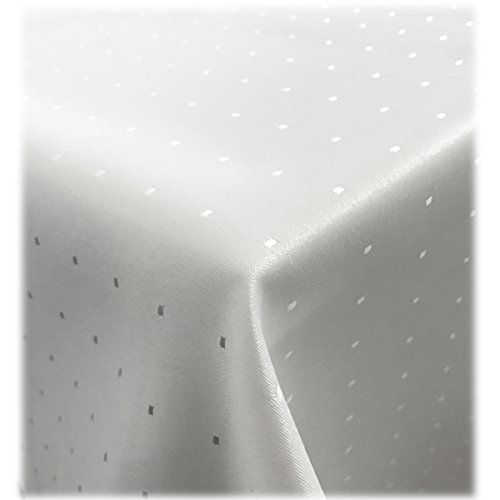 Tischdecke-Tafeldecke-Punkte-von-JEMIDI-mit-Seidenglanz-Edel-Tisch-Decke-13-Gren-und-5-tollen-Farben