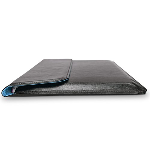Maroo Leder Sleeve für Microsoft Surface Pro 3 / Pro 4 / Pro (2017) – von Microsoft zertifizierte Schutzhülle [Echtleder | Stylus Halter] – MR-MS3306 - 5
