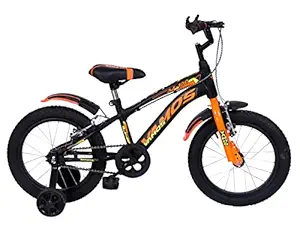 VAMOS V-100 16T Single Speed Kids Cycle for Kids, Girls & Boys (Ideal for 5 to 8 Years and Height 3-4) 85% Assembled