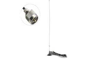 MOONRAKER MRM-100P 2/70 Micro Mag Mobile Antenna With PL259