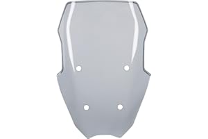 TAZGANTAX Motorrad-Windschutzscheibe für C400X C 400 X 2018 2019 2020 2021 2022 2023 2024 ADV Adventure Windschutz (leicht getönt)