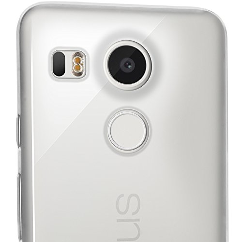 igadgitz Transparente Claro Lustroso Funda Carcasa Gel TPU para LG Nexus 5X Case Cover   Protector Pantalla