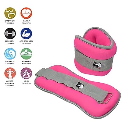 sporteq femmes de cheville/poignet poids 2,3kg/2,5kg/Paire