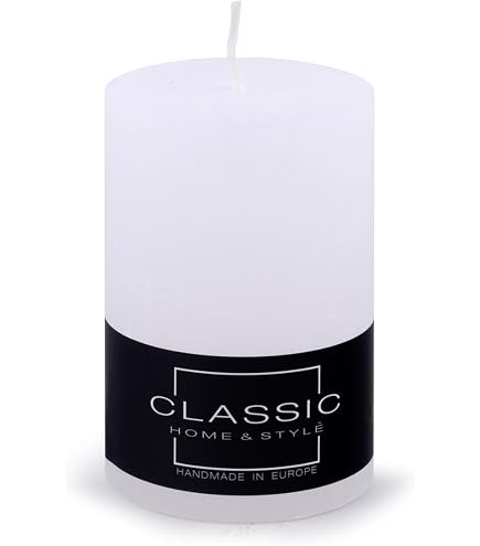 Candela uovo mini striato confezione da 6 pezzi assortita h5cm