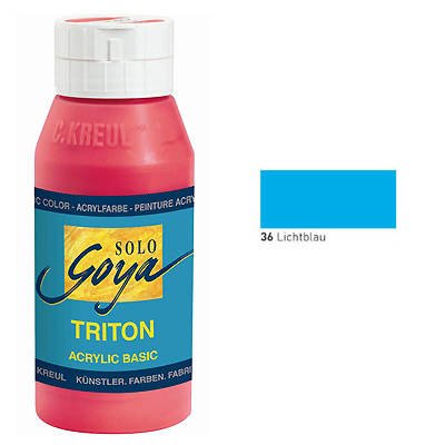 Solo Goya TRITON Acrylfarbe 750ml Lichtblau - CKR17036