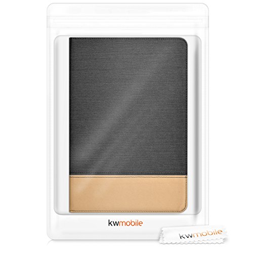 kwmobile Hülle für Asus ZenPad 3S 10 (Z500M) – Tabletcover Slim Case Tablet Schutzhülle – Smart Cover Tabletcase Schwarz Braun - 7