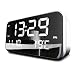 Produktbild LED Musik Alarm Uhr mit großem XL Display (22cm) | Automatische Helligkeit Anpassung | 25 Wecker Melodien | Memory Funktion | Datum und Temperatur Anzeige - von SooTh