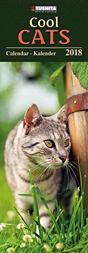 Cool Cats Slim 2018: Kalender 2018 (Artwork Slimline)