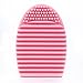 TopSuper Silicone MakeUp Washing Brush Scrubber Board Cosmetic Clean Tool Cleaning Glove (Pink)