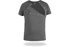 FUN2BEMUM Känguru T-Shirt Baby für Herren Haut-zu-Haut Kontakt Kleidung