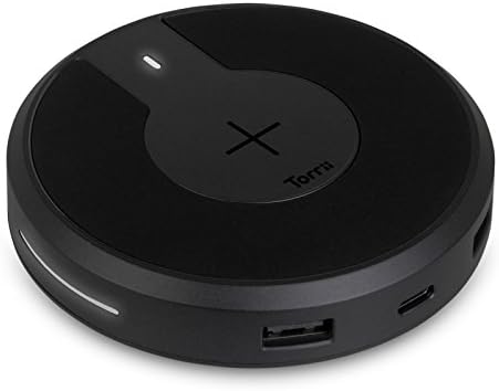 Torri Qi-Lader TorriiBolt mit USB, schwa