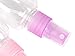 KingWinX 2.5 Ounce Plastic Spray Bottles, Pack of 8 pcs Assorted Colors