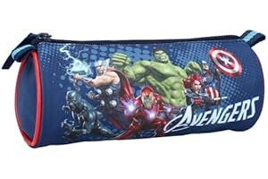 mybagstory - Trousse - Avengers - Enfant - Ecole - Primaire - Maternelle - Garderie - Crèche - Trousse garçon/Fille - Taille 20 cm