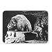 Produktbild Tunisian Potter, Djerba island, c.1900 (b/w.. - Mousepad - Natürliche Gummimatten bester Qualität - Mouse Mat