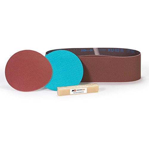 Band-Tellerschleifer BDS 150 – 250 Watt – 5 Jahre Garantie incl. Schleifmittelset - 6