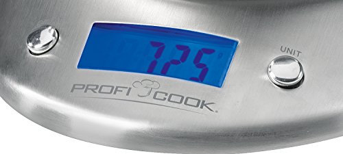 Profi Cook 501040 Küchenwaage, schwarz / inox - 2