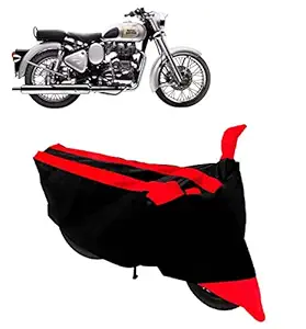 NEXTON Water Resistant Two Wheeler Scooter Bike Cover Compatible with Royal-Enfield Classic 350 Dustproof Cover (Red Color)