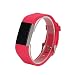 Produktbild Fitbit Charge 2 Armband Pinhen TPE Silikon Einstellbare Ersatz Sport Band Bracelet für Fitbit Charge2 HR+ Smartwatch Fitness Band (Rose)