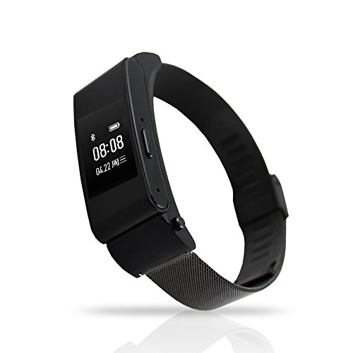 Casefashion Huawei Ersatzambänder für Huawei TalkBand B2 Edelstahl Milanese Loop aus Feine Strick Linien Verstellebare Länge
