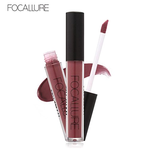 Yogogo Neue Art und Weise Lippenstift Kosmetik Frauen sexy Lippen Metallic Lip Gloss - 2