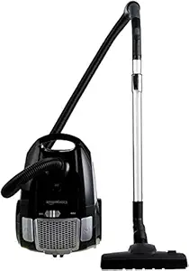 AmazonBasics Vacuum Cleaner with Power Suction, Low Sound, High Energy Efficiency and 2 Years Warranty (3L Reusable Dust Bag, Black)
