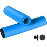 SANKRO Manopole Bicicletta (2 pezzi) | Manopole MTB | Manopole Mountain Bike | Schiuma di silicone | Ergonomici | Ultralegger