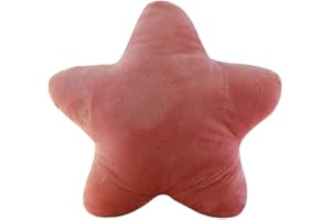 BYNYXI Sternkissen Kinder, 40cm Sternförmig Plüsch Sternkissen Kinderzimmer Dekokissen Gefüllte Plüschkissen Sternkissen Flauschig Kissen Stern Sternchen Zierkissen für Kinder Schlafzimmer Babyzimmer
