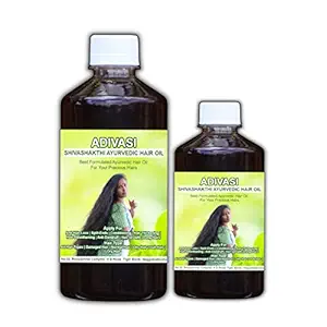 Adivasi Shivashakthi Herbal Hair Oil, 550ML