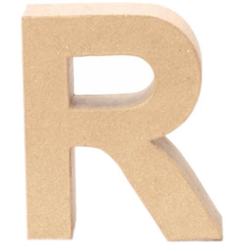 Preisvergleich Produktbild Papp-Buchstabe R, 17,5x5,5cm [Spielzeug]