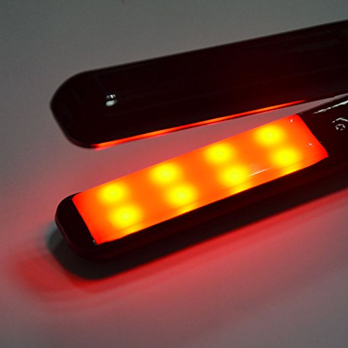 YOUFANGZHUANG Ultrasonic Infrared Hair Care Iron Restores The Damaged Hair LCD Display Hair Treatment Styler Cold Iron Hair Straightener