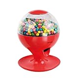 candy automatic sensor drying alise Süßigkeitenspender - rot - Infrarot-Sensor - abnehmbarer Deckel - Ein-/Aus-Taste - Sammelfach - rutschfeste Füße - geeignet für harte Süßigkeiten bis 1,3 cm Durchmesser - benötigt 4x AA-Batterien oder einen Adapter 6 V DC - 500mA (nicht im Lieferumfang enthalten) - Größe: ca. 22 x 29 cm