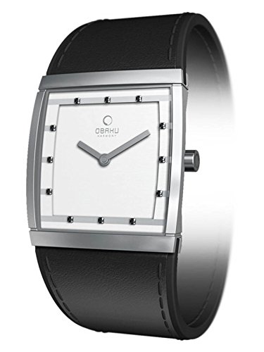 Obaku Denmark Flache Damenuhr mit Lederband V102LCCRB Obaku Denmark Flache Damenuhr mit Lederband V102LCCRB