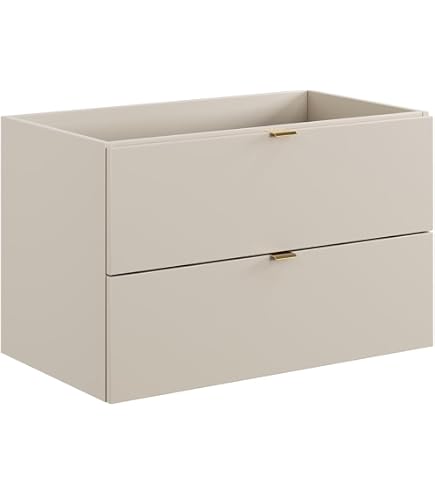 Mobile bagno rosso lucido doppio lavabo 140 cm sospeso
